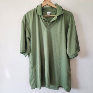 Mens Publix Uniform Green Polo Shirt Large